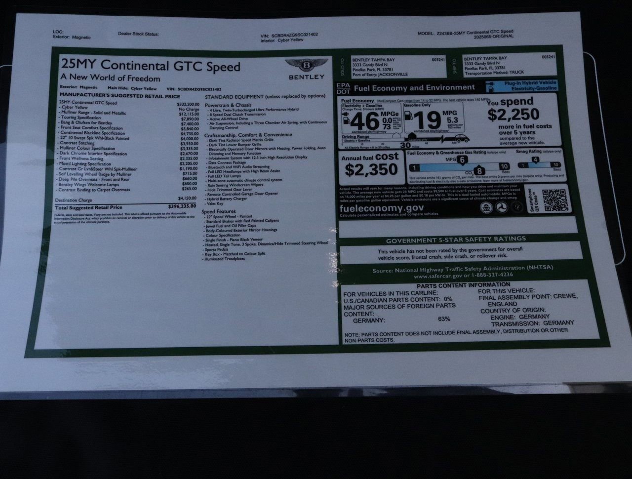 Used 2025 Bentley Continental GT Speed image 29