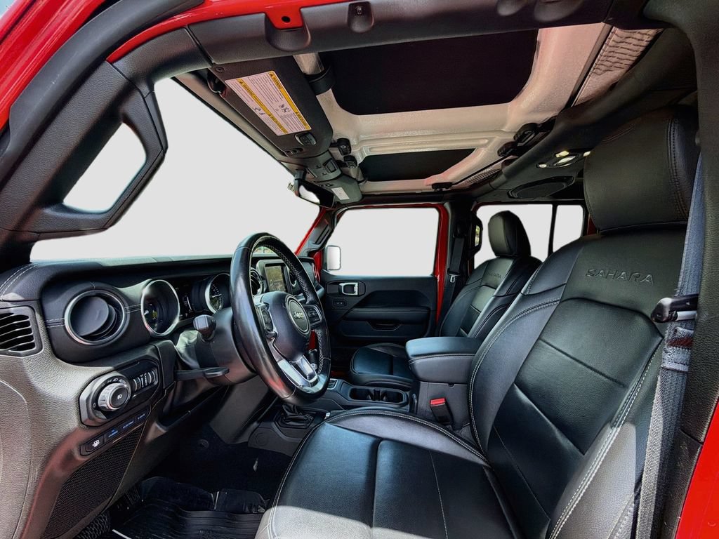 Used 2021 Jeep Wrangler Unlimited Sahara AWD/4WD image 22