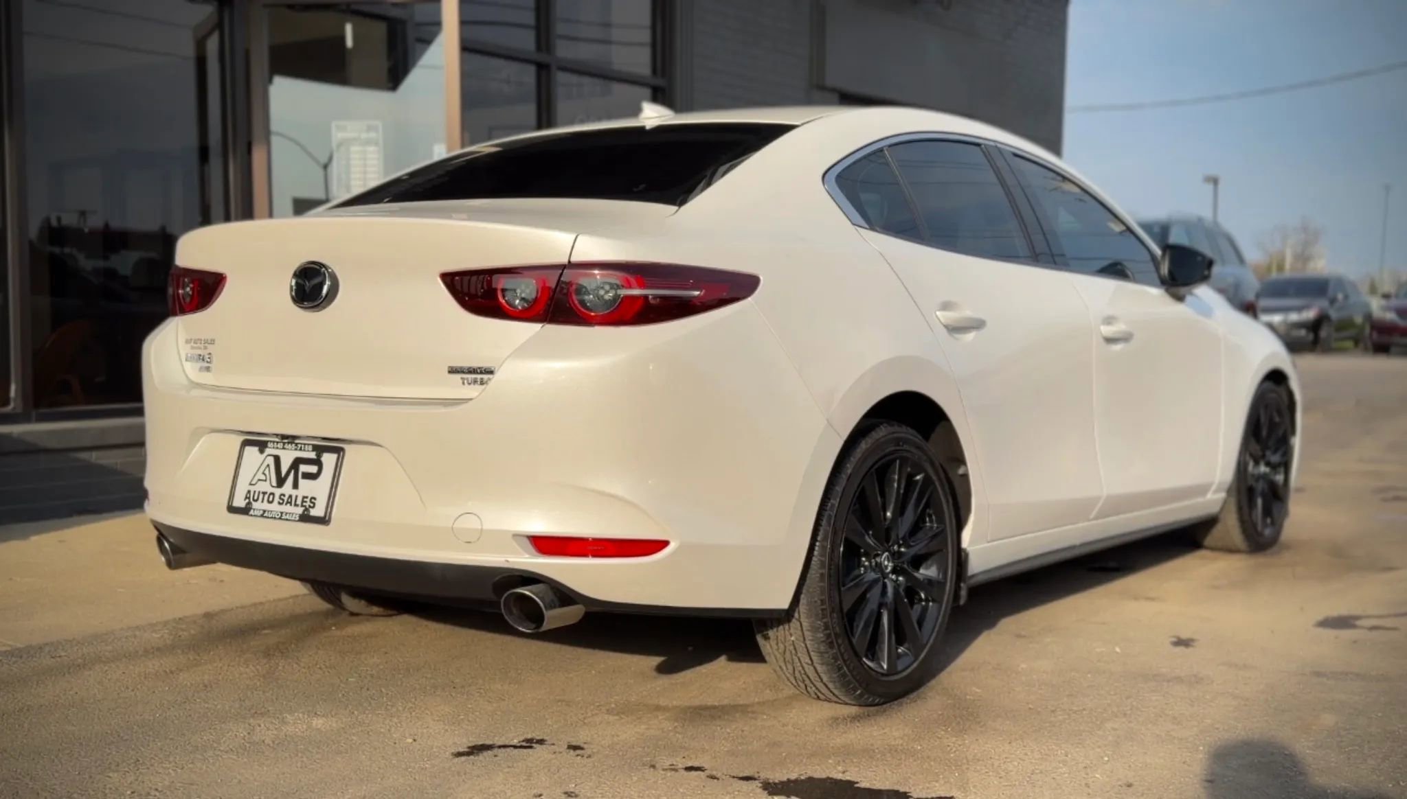 Used 2021 MAZDA MAZDA3 AWD 2.5 Turbo Sedan image 2