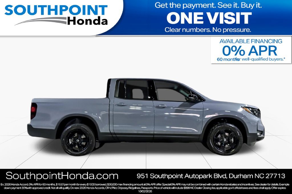 New 2026 Honda Ridgeline Black Edition image 2