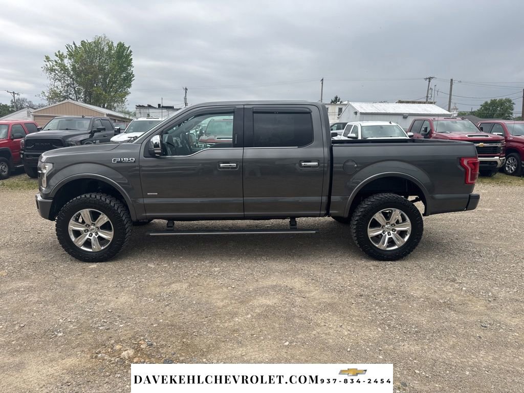Used 2015 Ford F150 Platinum w/ Equipment Group 701A Luxury AWD/4WD image 3