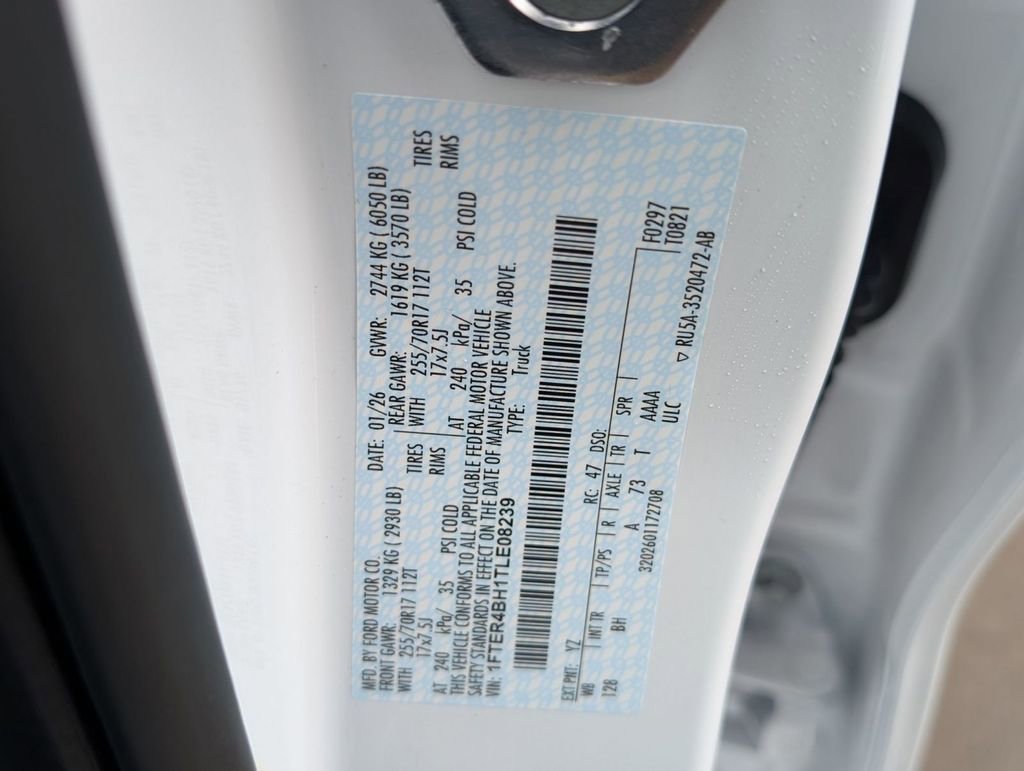 New 2026 Ford Ranger XL w/ Trailer Tow Package image 52