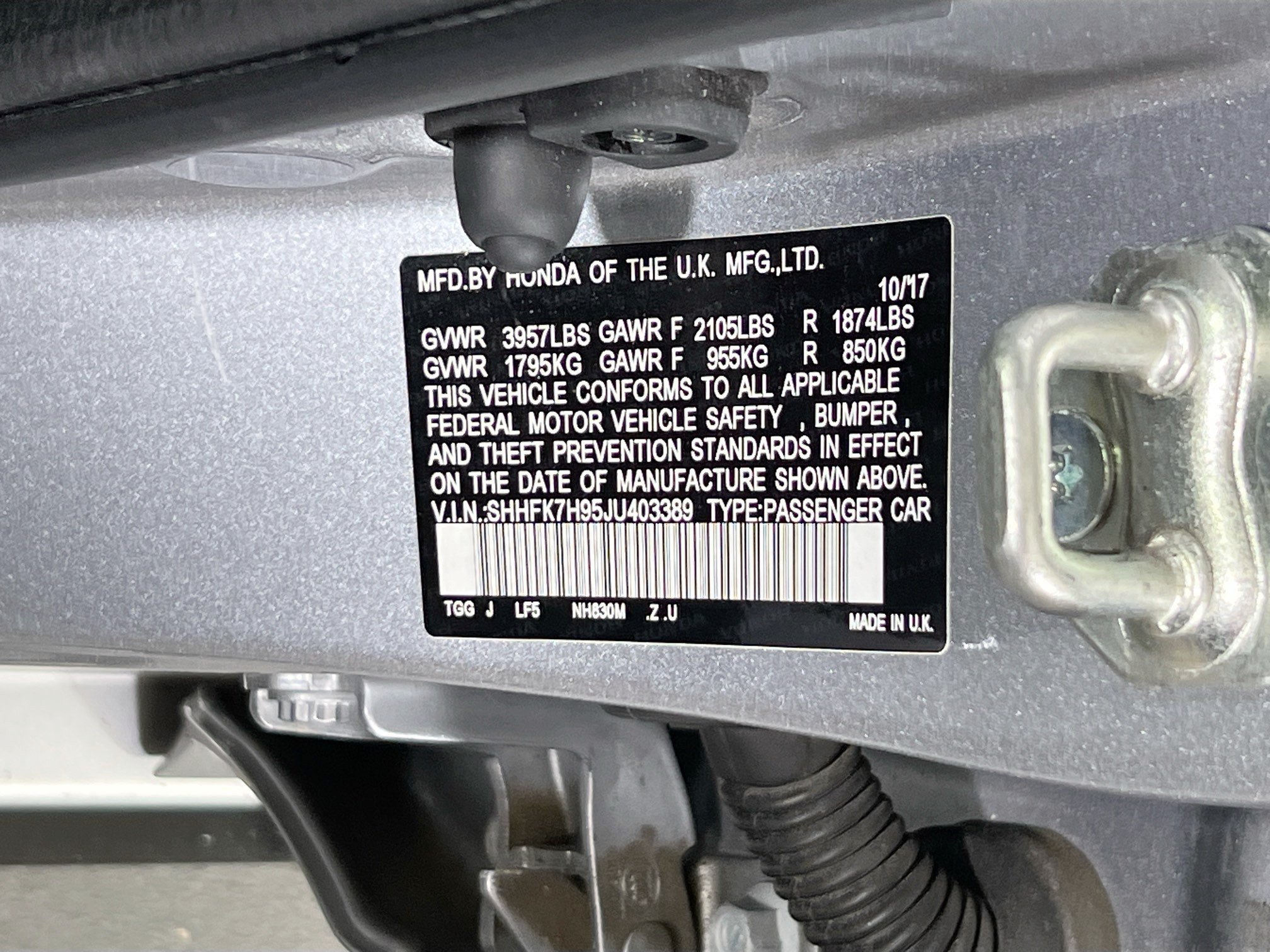 Used 2018 Honda Civic Sport Touring image 32
