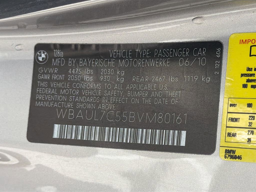 Used 2011 BMW 128i Convertible image 38