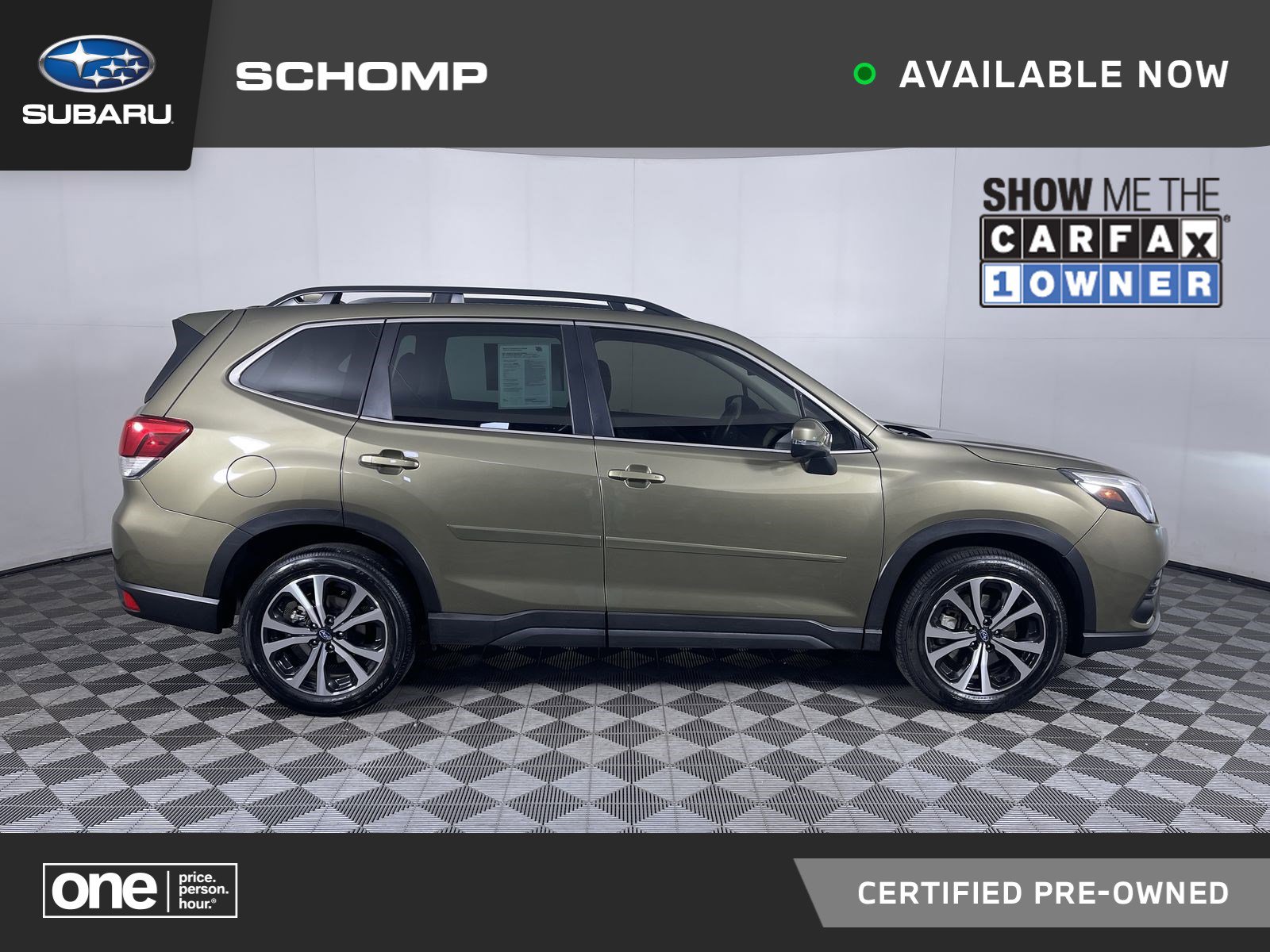 Certified 2023 Subaru Forester Limited