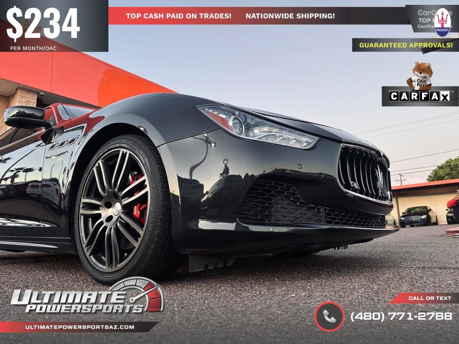 Used 2014 Maserati Ghibli S Q4 AWD/4WD image 40