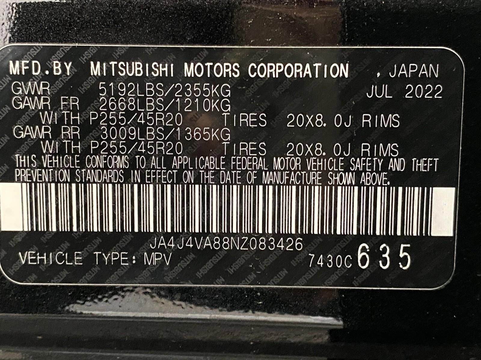 Used 2022 Mitsubishi Outlander SEL AWD/4WD image 37