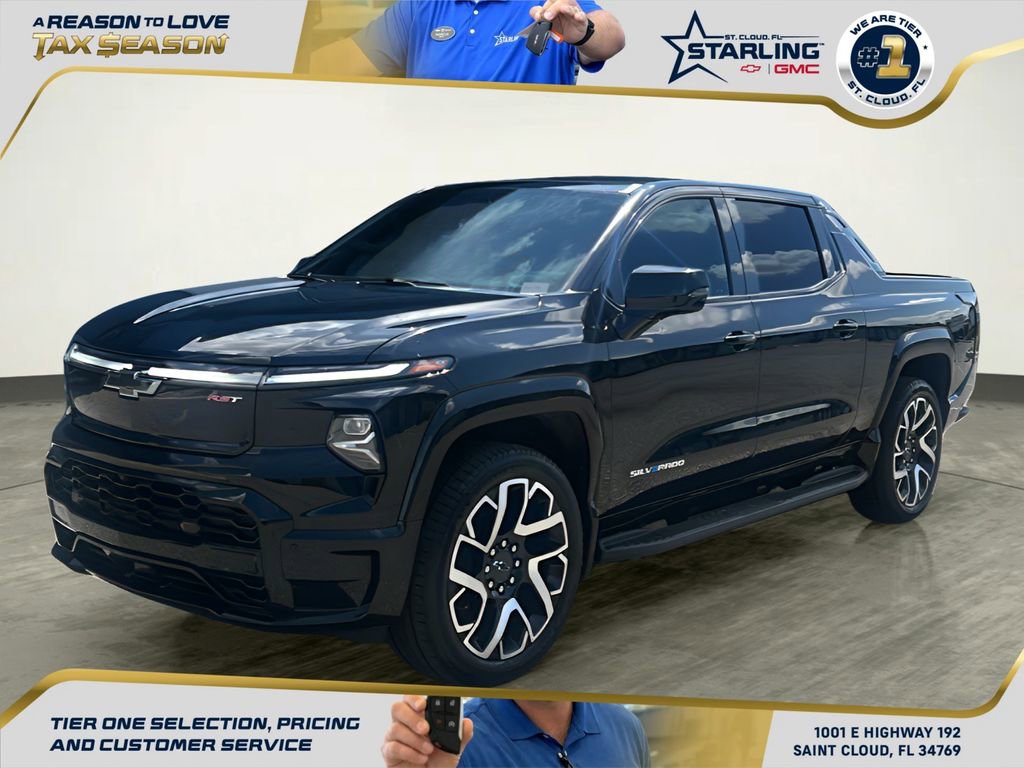 Certified 2025 Chevrolet Silverado EV RST AWD/4WD image 1