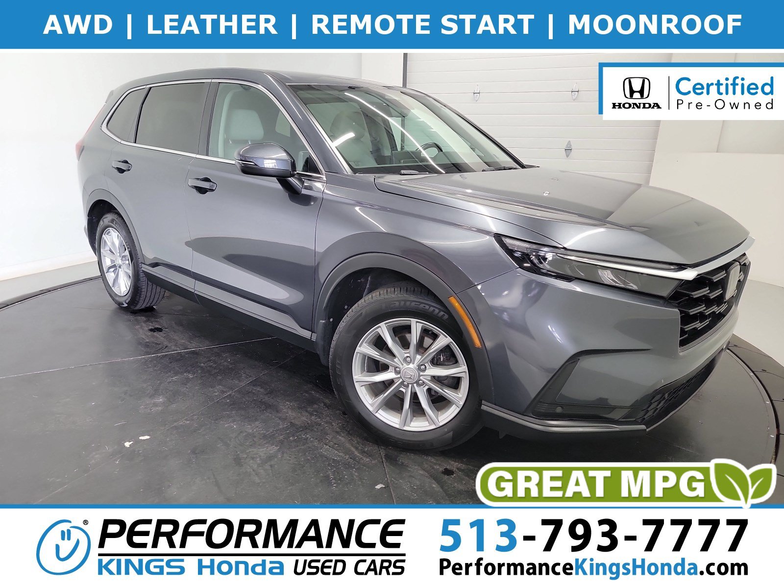 Certified 2024 Honda CR-V EX-L image 1