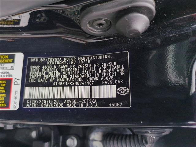 Certified 2017 Toyota Camry SE FWD image 23