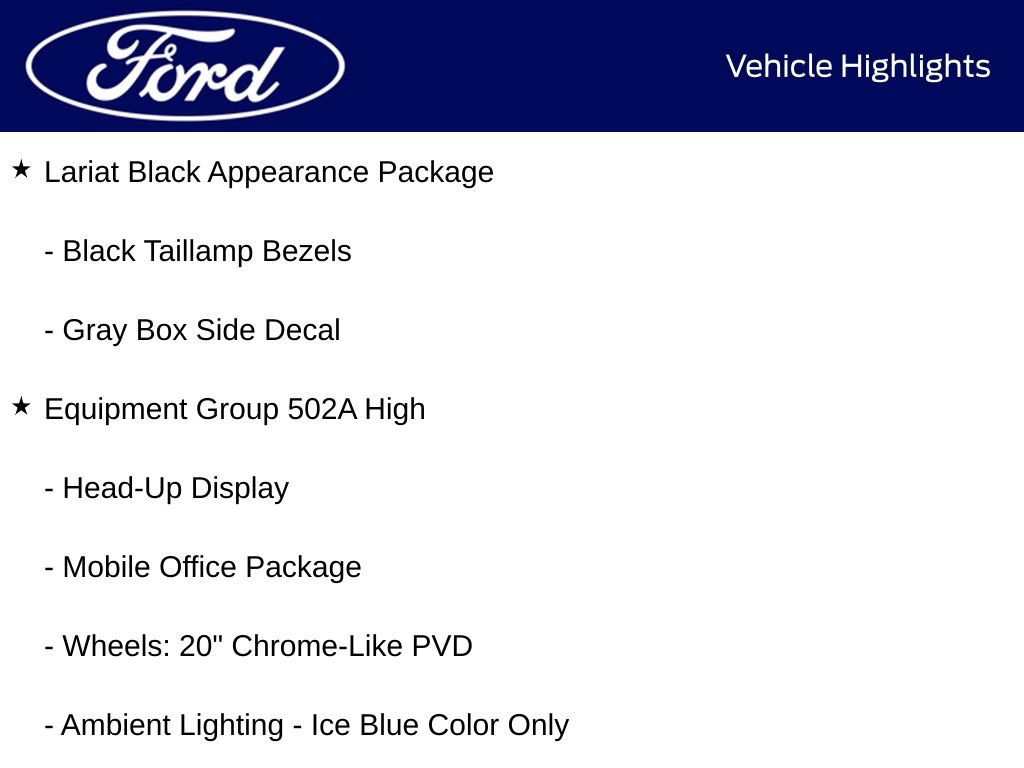 New 2026 Ford F150 Lariat w/ Equipment Group 502A High AWD/4WD image 10