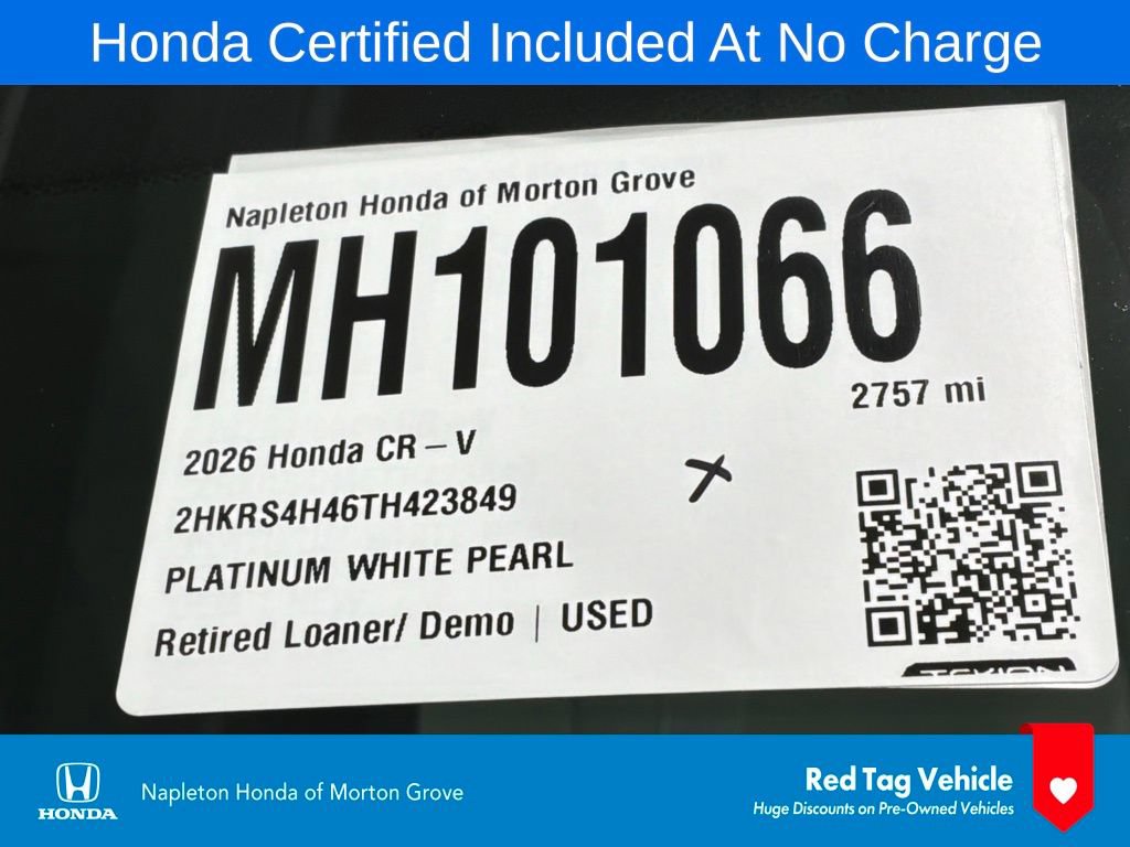 Certified 2026 Honda CR-V EX image 36