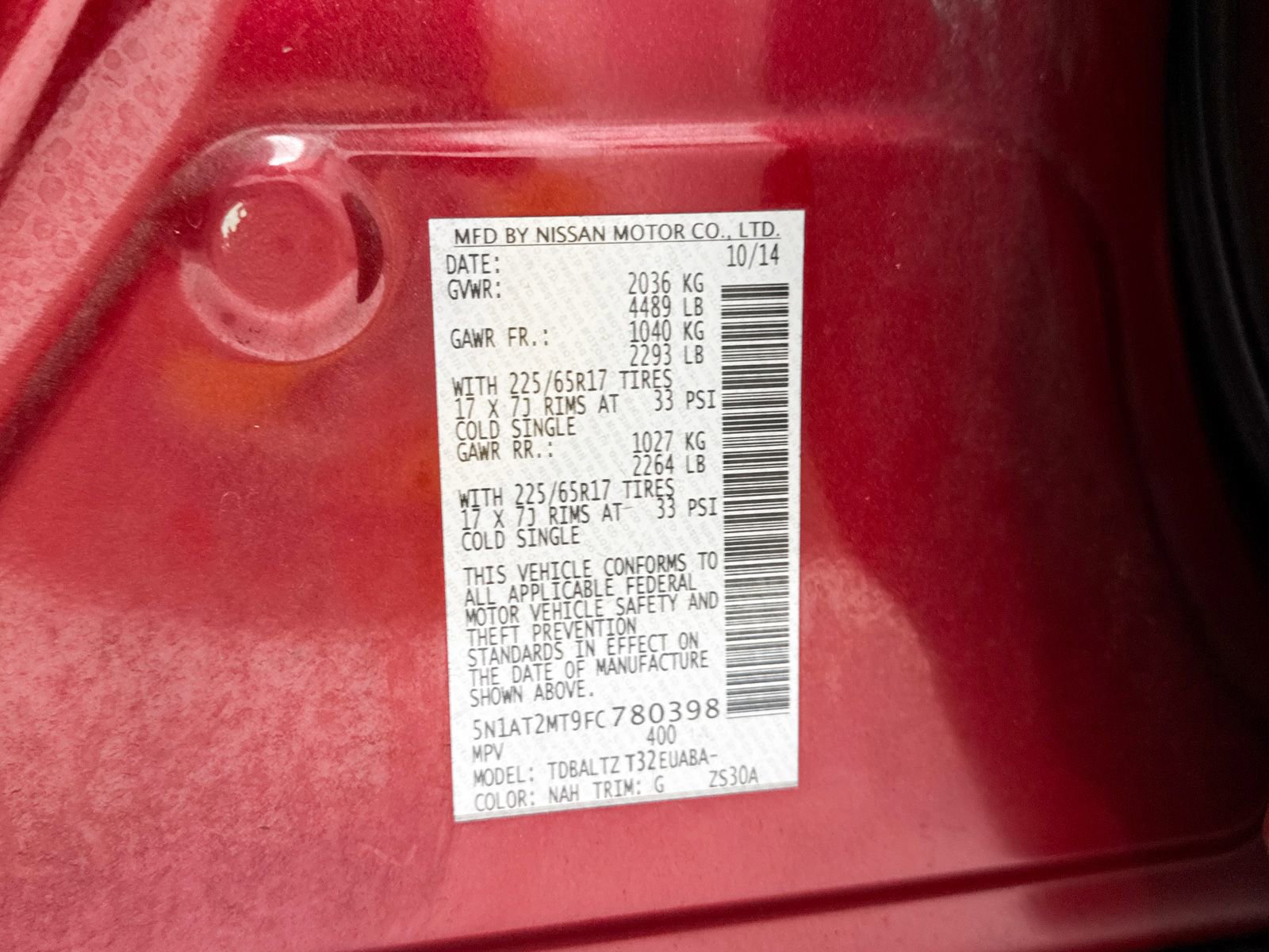 Used 2015 Nissan Rogue SV w/ SV Premium Package image 37