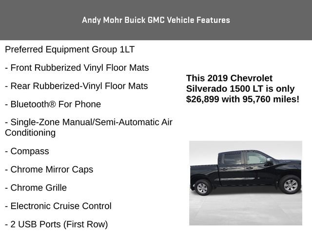 Used 2019 Chevrolet Silverado 1500 LT w/ All-Star Edition AWD/4WD image 12