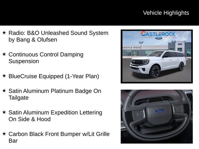 New 2025 Ford Expedition Max Platinum w/ Platinum Ultimate Package image 14