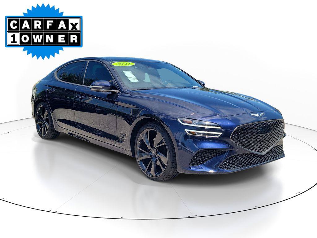 Certified 2023 Genesis G70 2.0T w/ Sport Prestige Package