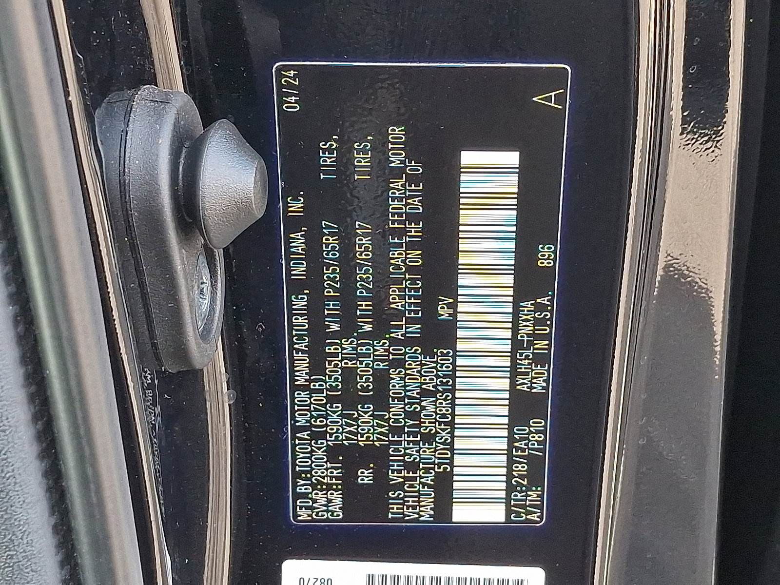 Used 2024 Toyota Sienna XLE image 27