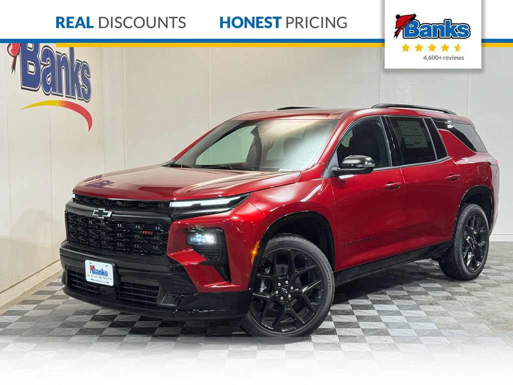 New 2026 Chevrolet Traverse RS w/ LPO, Floor Liner Package
