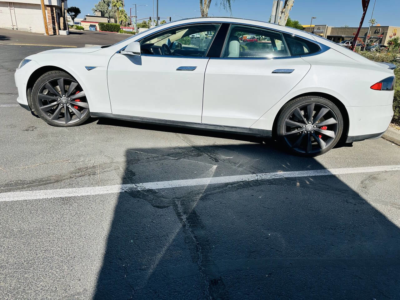 Used 2015 Tesla Model S P85D AWD/4WD image 4
