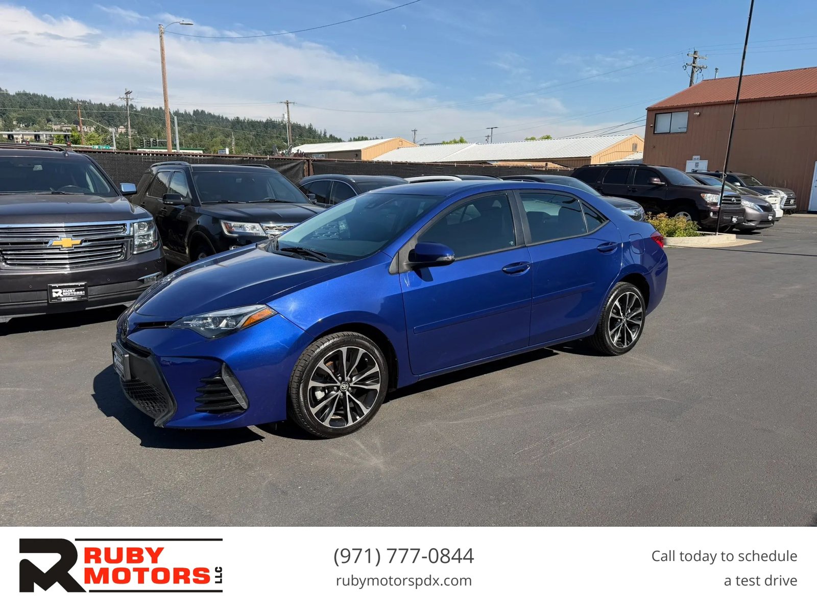 Used 2017 Toyota Corolla SE w/ Body Protection Package