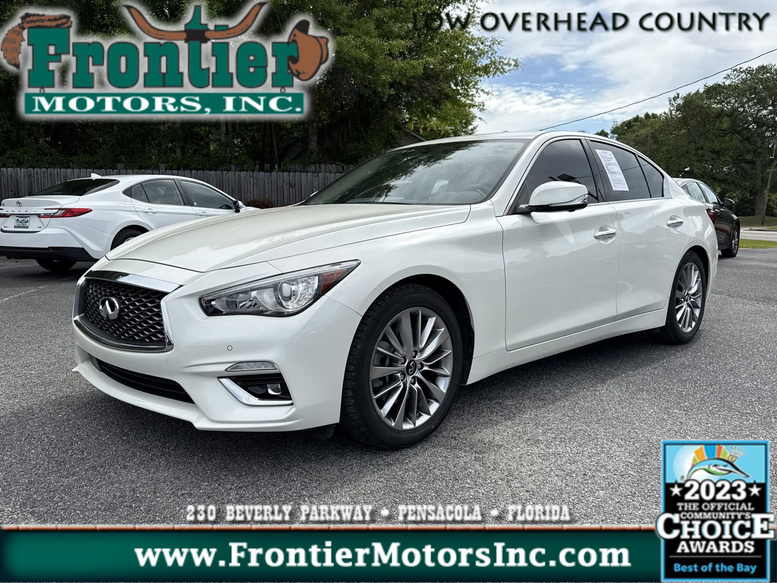 Used 2023 INFINITI Q50 Luxe w/ Cargo Package
