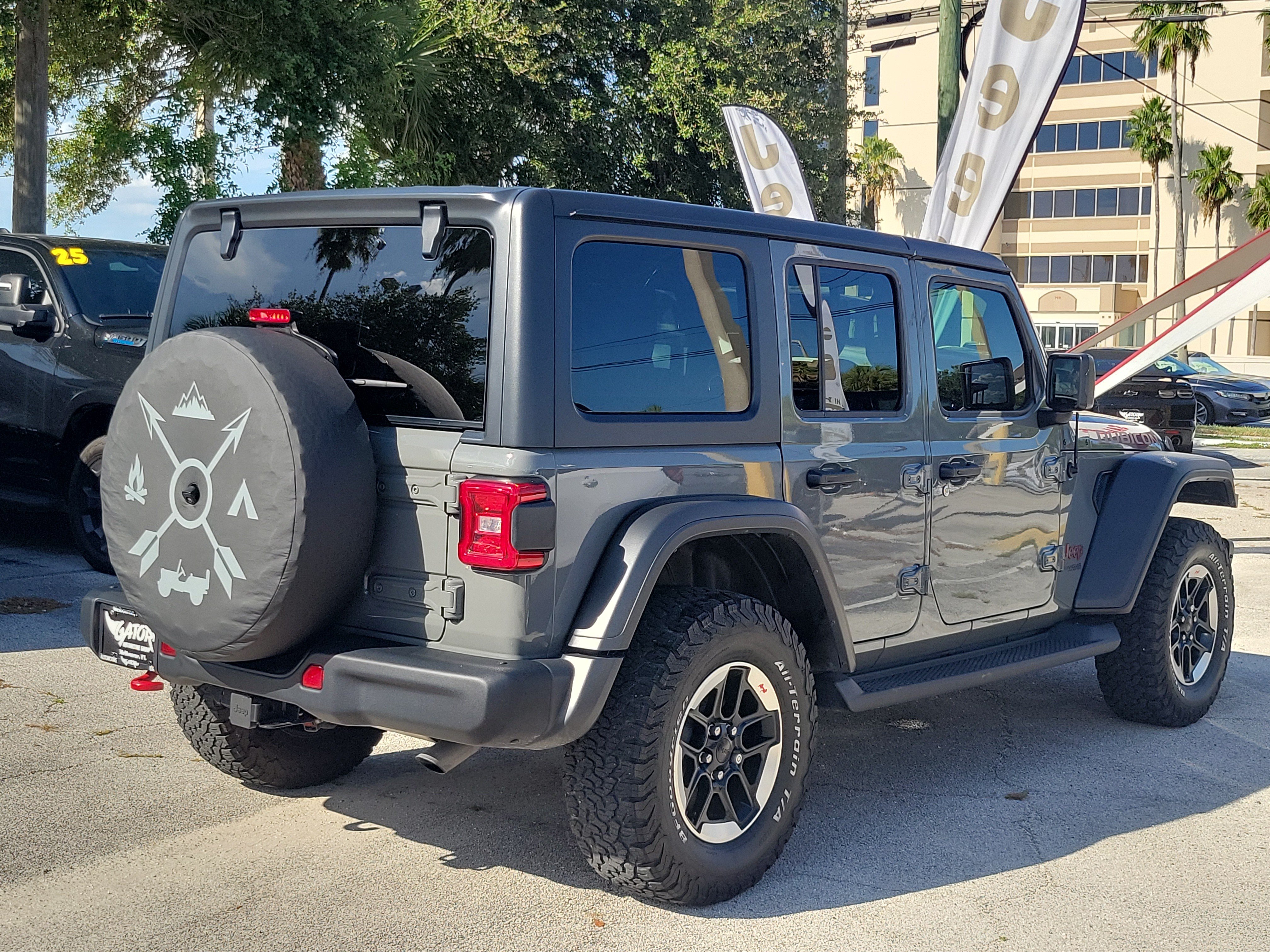 Used 2021 Jeep Wrangler Unlimited Rubicon AWD/4WD image 4
