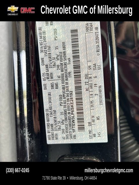 Used 2025 Ford F150 XLT w/ Equipment Group 301A Standard AWD/4WD image 40