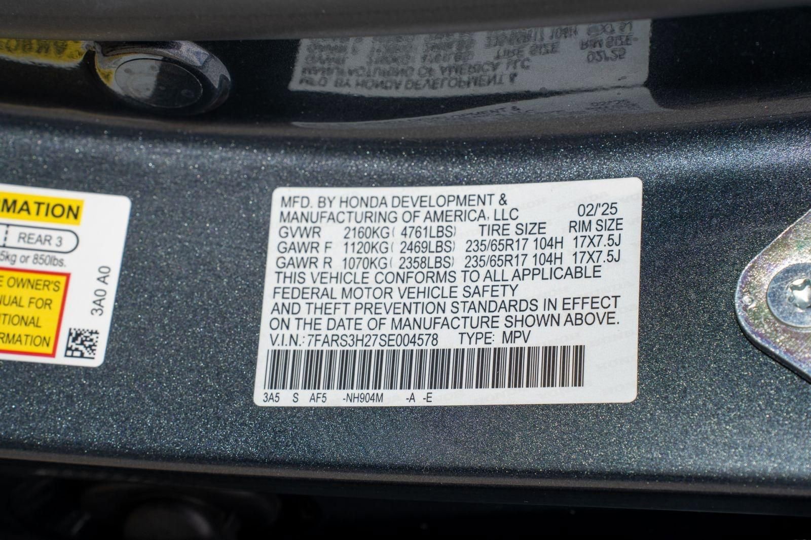Certified 2025 Honda CR-V LX image 38