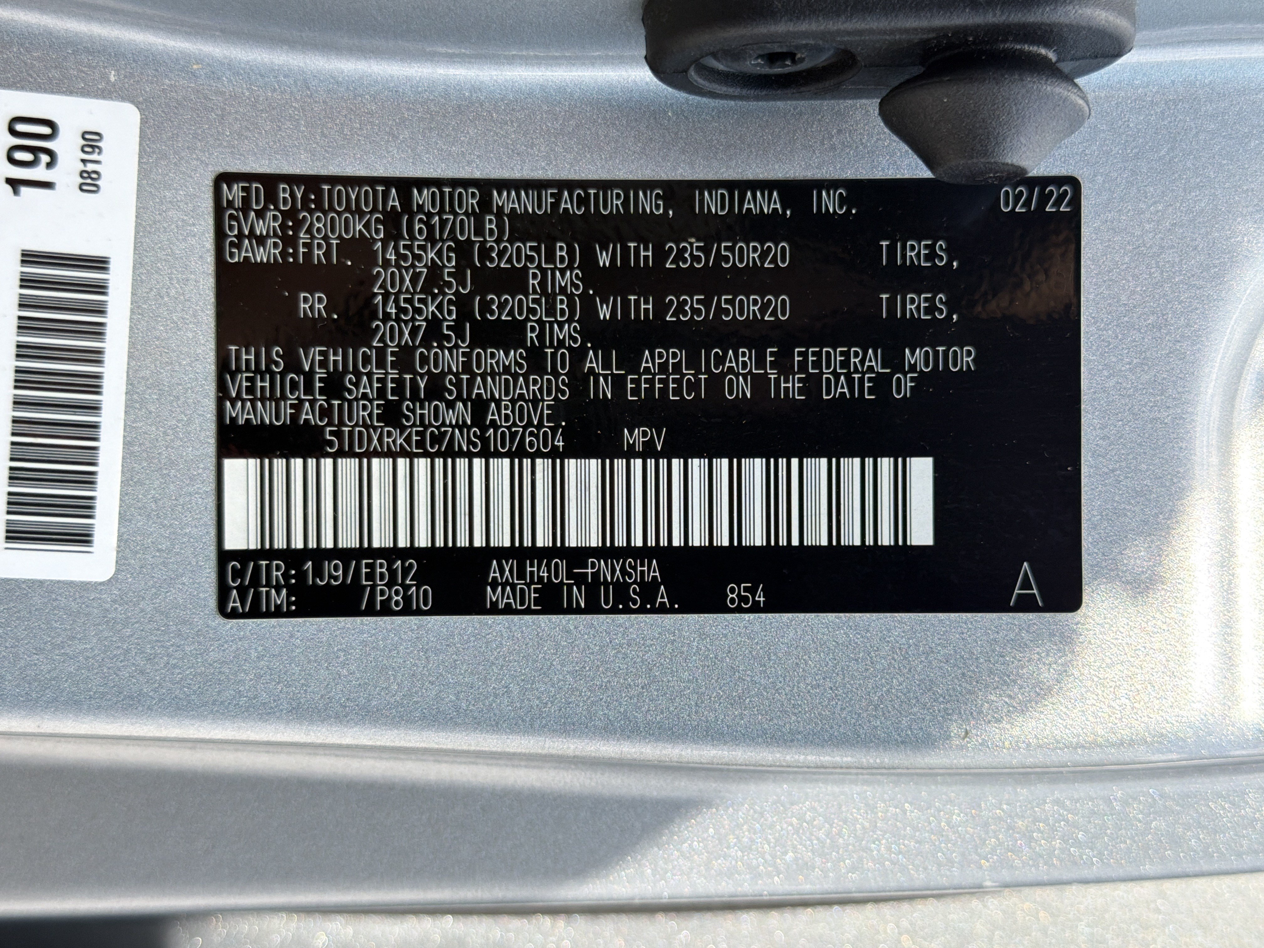 Used 2022 Toyota Sienna XSE FWD image 29
