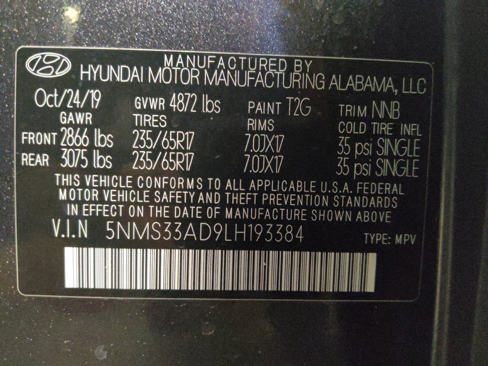 Used 2020 Hyundai Santa Fe SEL image 33