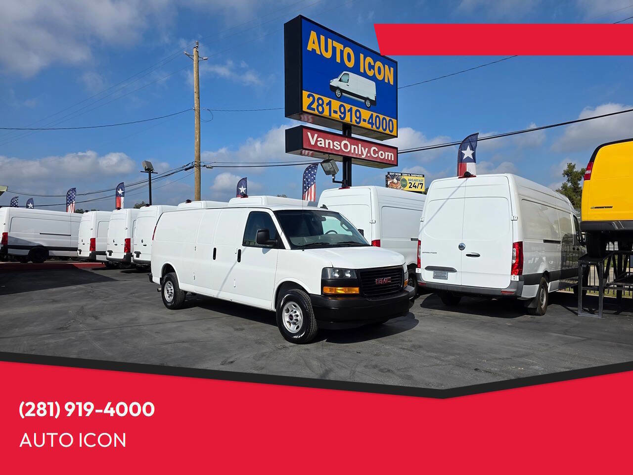 Used 2019 GMC Savana 3500 Extended w/ Driver Convenience Package