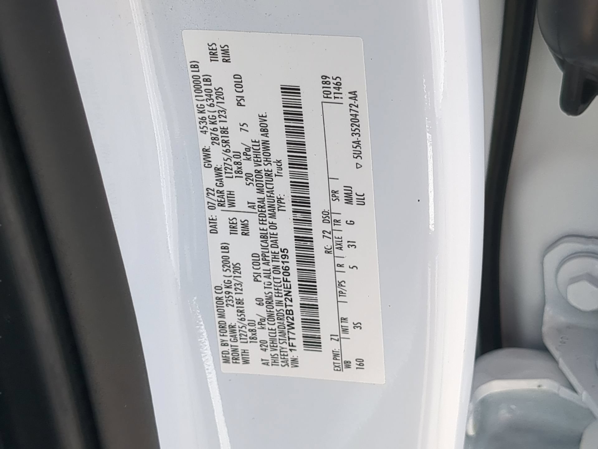 Certified 2022 Ford F250 XLT AWD/4WD image 71