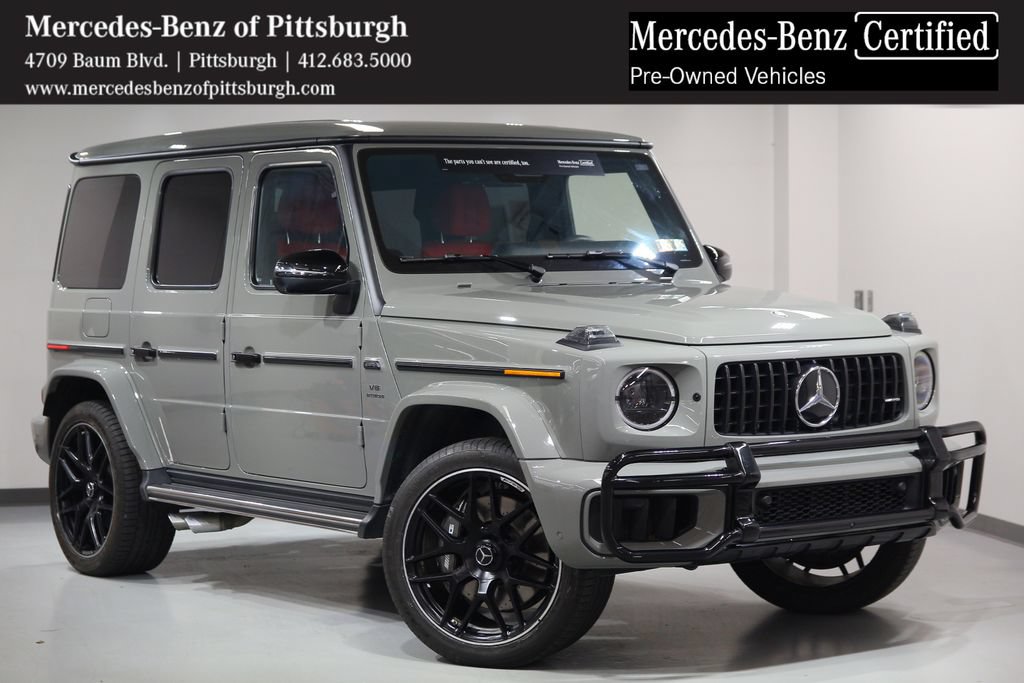 Certified 2025 Mercedes-Benz G 63 AMG 4MATIC