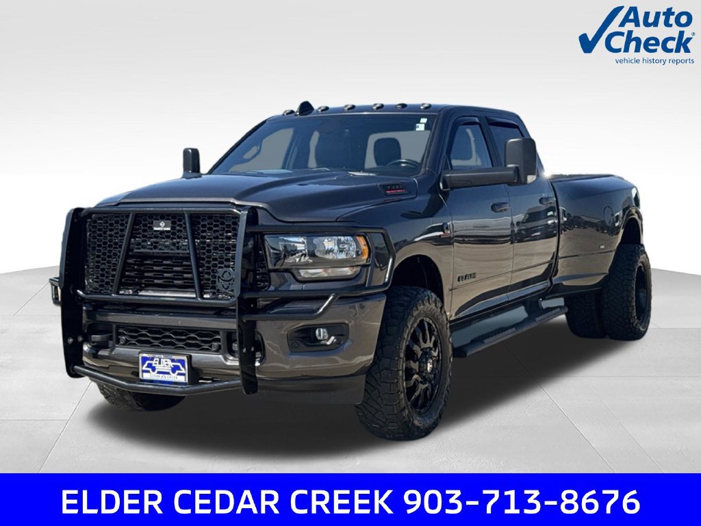 Used 2022 RAM 3500 Lone Star w/ Night Edition AWD/4WD image 3
