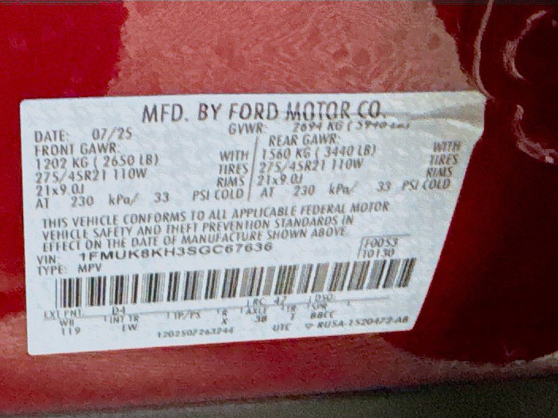 New 2025 Ford Explorer ST-Line w/ Premium Package image 35