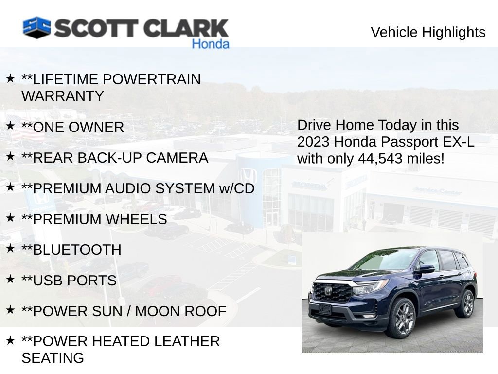 Used 2023 Honda Passport EX-L image 11