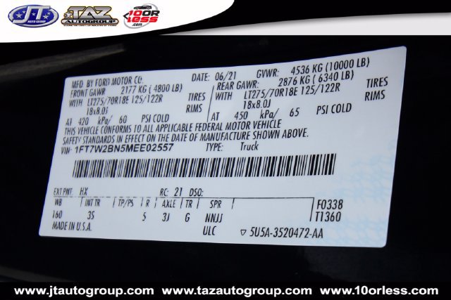 Used 2021 Ford F250 XLT w/ XLT Value Package AWD/4WD image 22