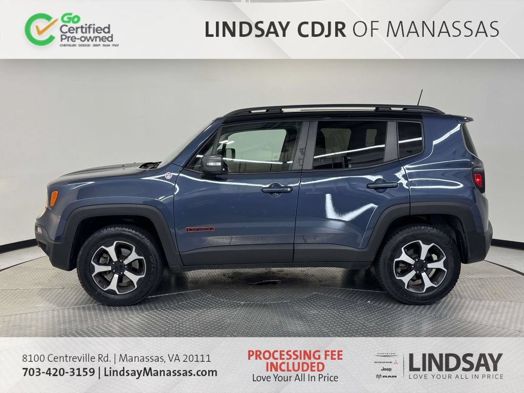 Certified 2020 Jeep Renegade Trailhawk w/ UConnect 8.4 Nav Group AWD/4WD image 6