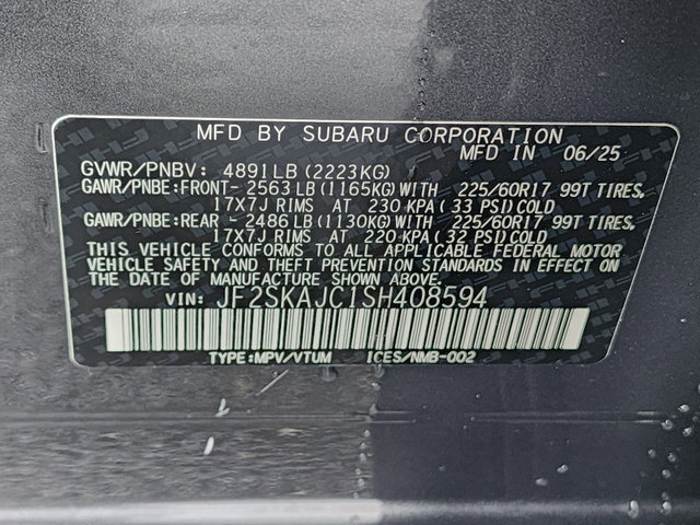 Used 2025 Subaru Forester Wilderness w/ Wilderness Package image 38