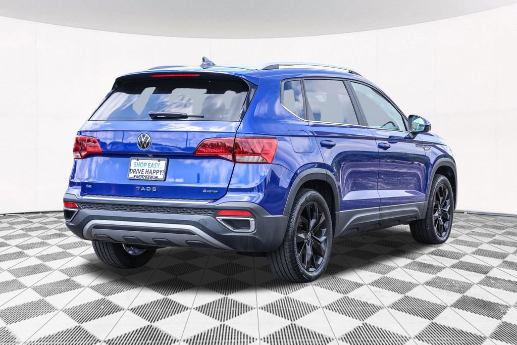 Used 2023 Volkswagen Taos SE w/ Panoramic Sunroof Package AWD/4WD image 12