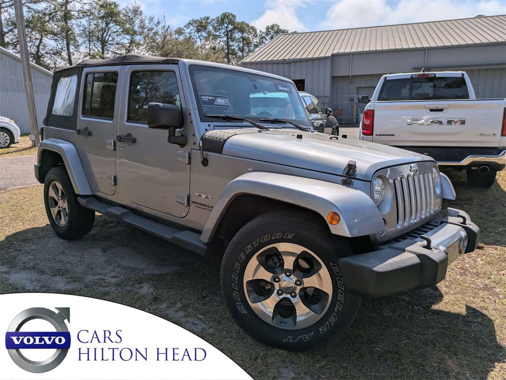 Used 2017 Jeep Wrangler Unlimited Sahara w/ Max Tow Package image 1