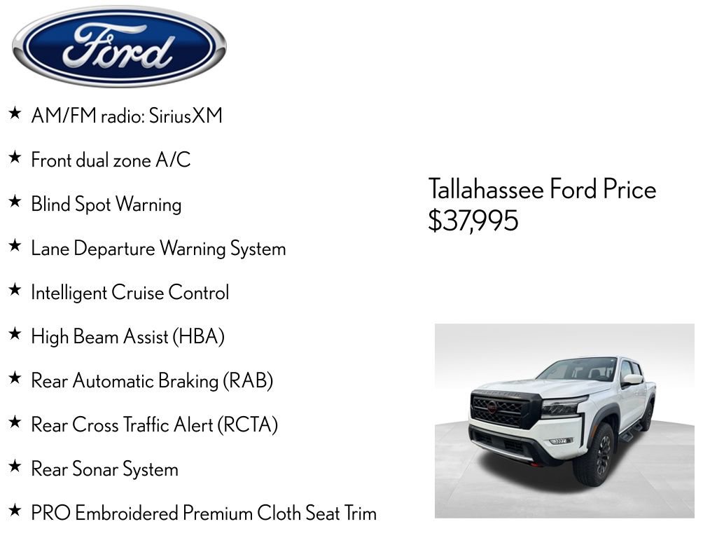 Used 2023 Nissan Frontier PRO-4X w/ Technology Package image 13