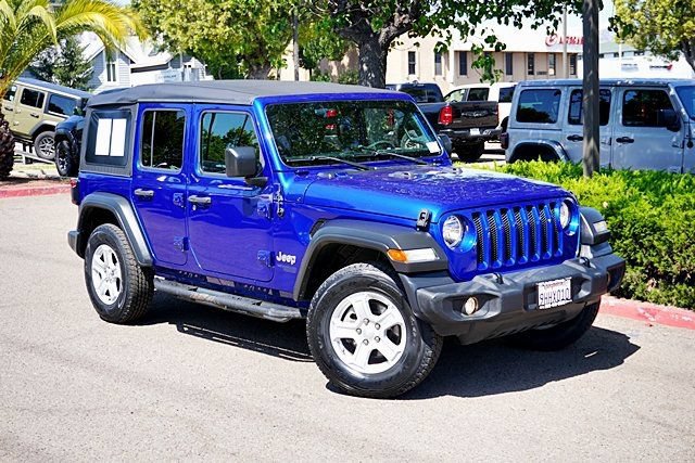 Used 2020 Jeep Wrangler Unlimited Sport S AWD/4WD image 3