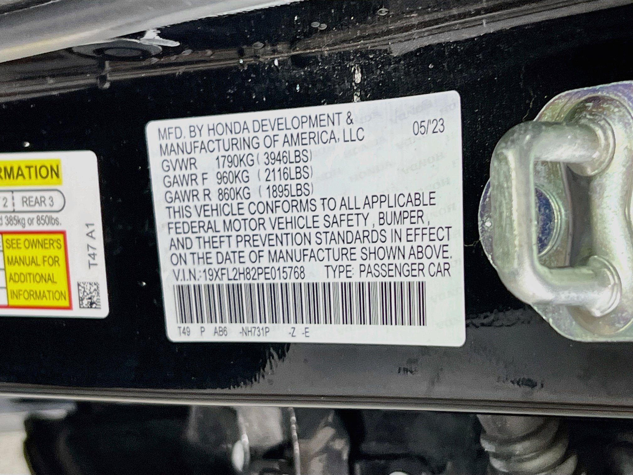 Used 2023 Honda Civic Sport image 29