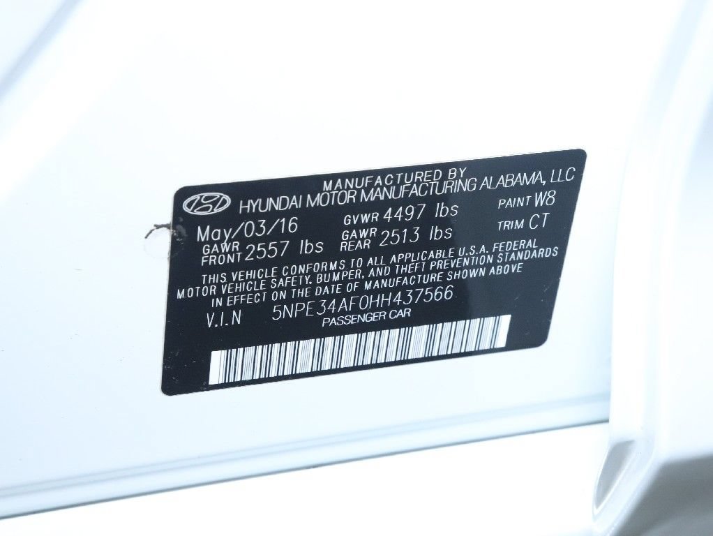 Used 2017 Hyundai Sonata Sport w/ Value Edition Package 02 FWD image 20