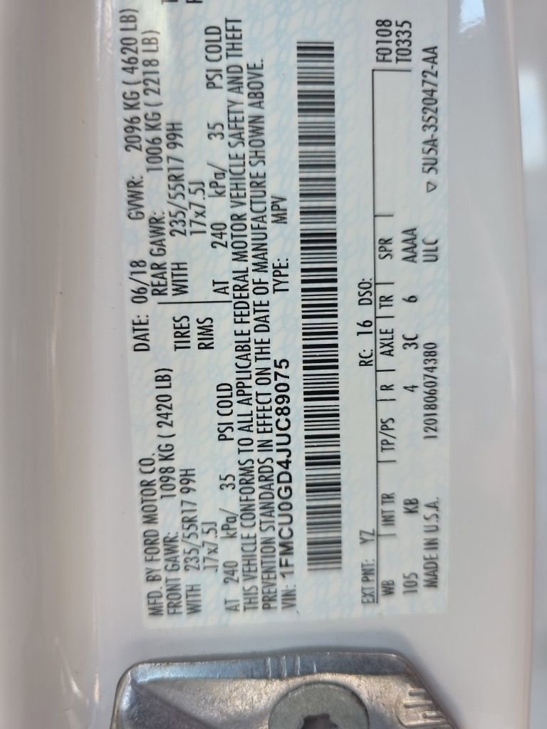 Used 2018 Ford Escape SE image 24