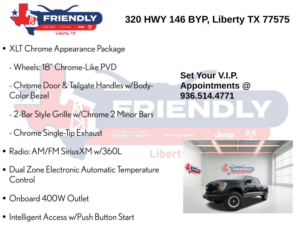 Used 2023 Ford F150 XLT w/ Equipment Group 302A High AWD/4WD image 20