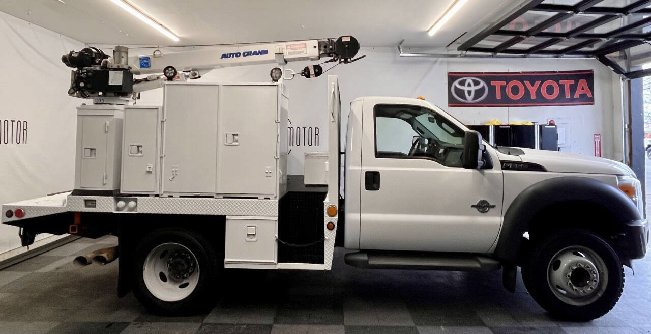 Used 2012 Ford F550 2WD Regular Cab Super Duty w/ Payload Upgrade Pkg image 1
