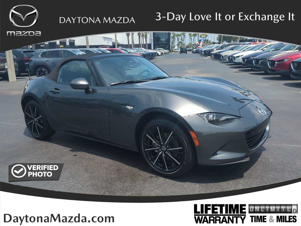 New 2025 MAZDA MX-5 Miata Grand Touring w/ Weather Package