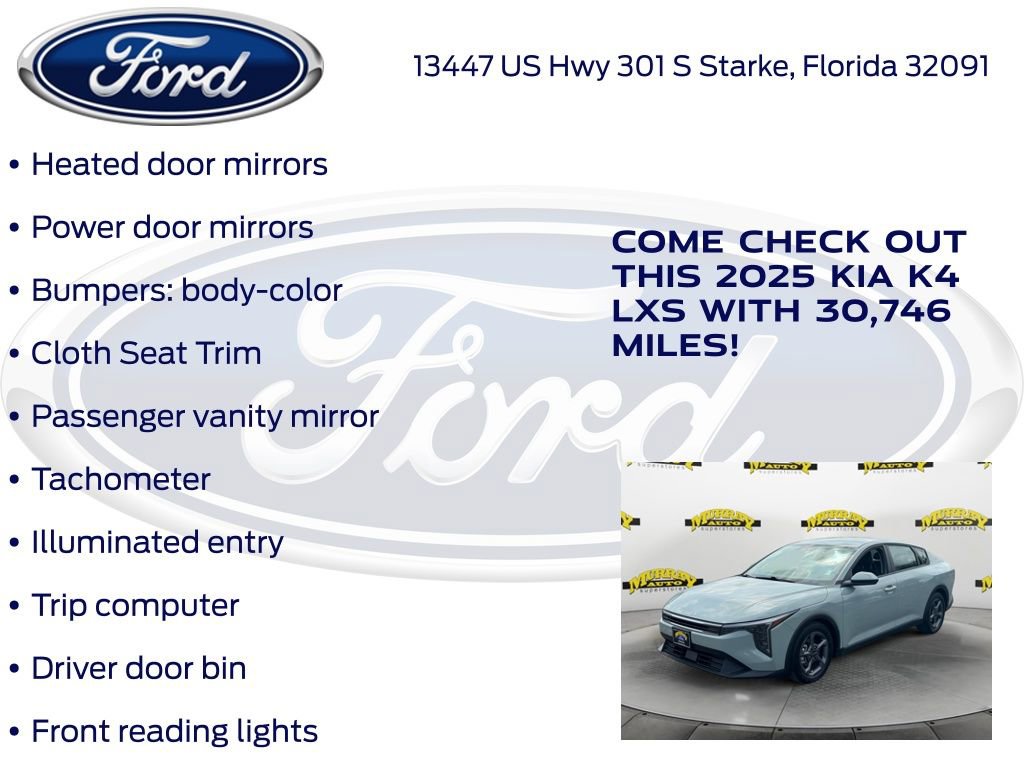 Used 2025 Kia K4 FWD image 30